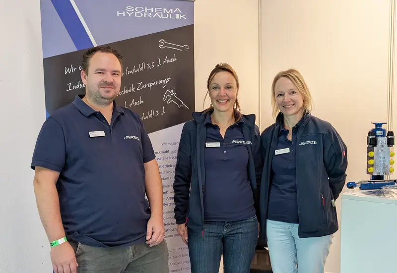 Team Messe auf der Stuzubi in Miesbach