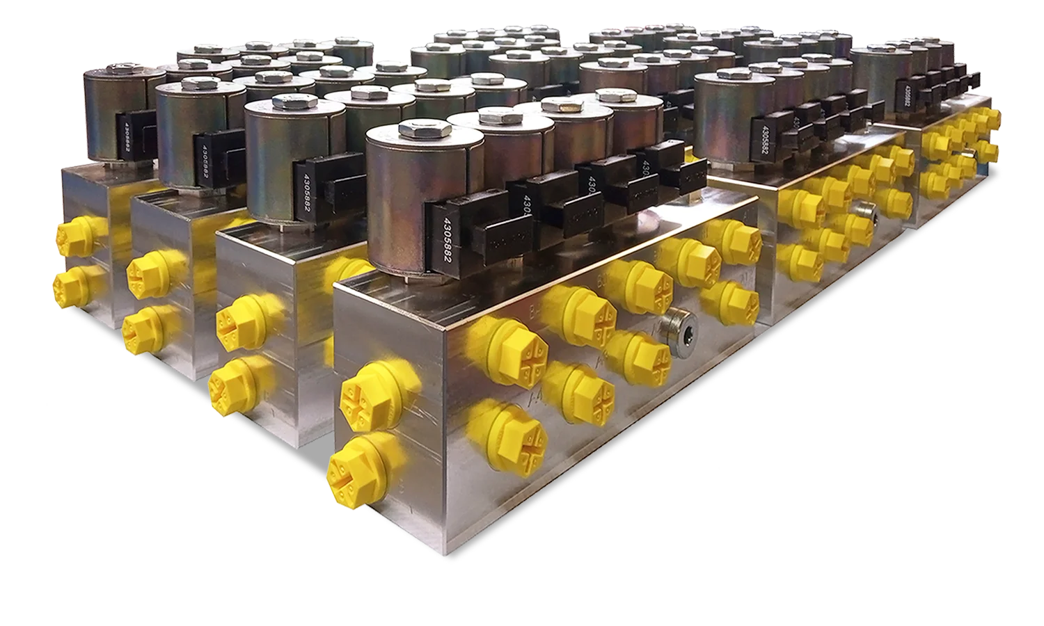 Schema HydraulikSteuerbloecke in Serie